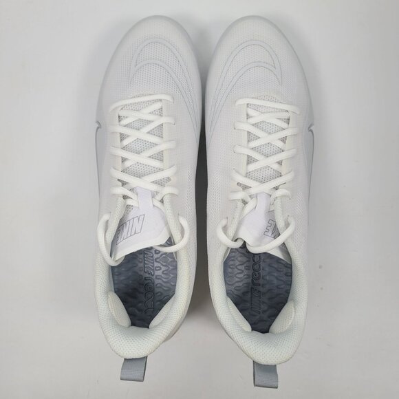 Nike Alpha Huarache 8 Pro Lax Men's White Cleats CW4439-110 US Size 10.5 NWB - Picture 7 of 10